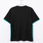 Camiseta retro Real Madrid 2017/18 segunda equipación negra y turquesa — foto 3