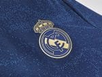 Camiseta retro Real Madrid 2019/20 segunda equipación azul marino y dorado — foto 9