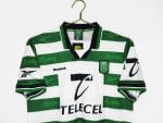 Camiseta retro Sporting de Portugal 1999/00 Primera Equipación — foto 4