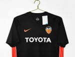Camiseta retro Valencia CF 2006/07 segunda equipación negra — foto 11