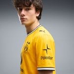 Camiseta de fútbol del Borussia Dortmund 26/27, versión jugador para adulto. Primera equipación oficial en amarillo y negro.