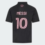 Camiseta de fútbol visitante para niños del Inter Miami temporada 2026/2027. Segunda equipación oficial para los más pequeños.