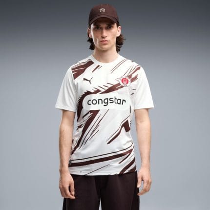 Camiseta de fútbol visitante del St. Pauli para la temporada 26/27. Uniforme oficial de la segunda equipación para adulto.