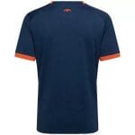 Imagen de la camiseta visitante del Valencia CF para la temporada 2026-2027. Segunda equipación oficial de fútbol.