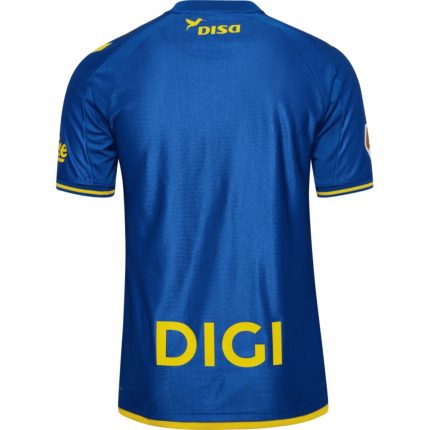 Camiseta de fútbol de la segunda equipación de la UD Las Palmas para la temporada 26/27. Modelo de adulto, versión visitante.