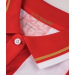 Primera equipación para niños del Sporting de Gijón temporada 26/27. Incluye camiseta y pantalón rojiblancos oficiales.