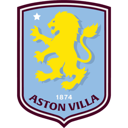 Escudo de Aston Villa — camisetas retro