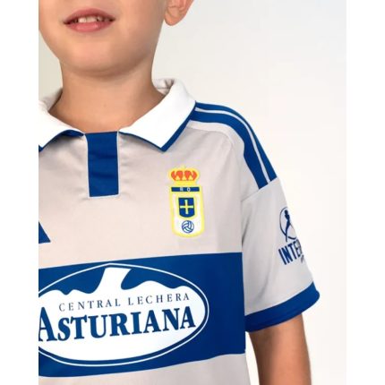 Tercera camiseta de fútbol del Real Oviedo para la temporada 2026/27, versión de adulto. Diseño oficial.