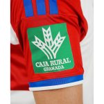 Camiseta de fútbol del Granada CF para la temporada 2026-2027. Primera equipación oficial para adulto en rojo y blanco.