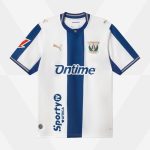 Camiseta de la primera equipación del CD Leganés para la temporada 2026/27 para adulto. Vista frontal con el escudo del club.