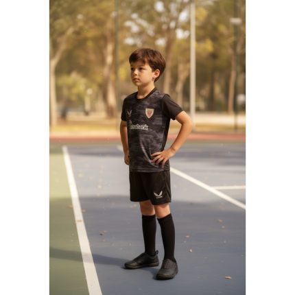 Camiseta de portero del Athletic Bilbao para niño, equipación oficial de la temporada 2026-2027. Versión infantil.
