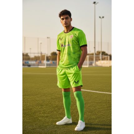 Camiseta de portero del Athletic Club de Bilbao, equipación visitante para la temporada 2026-2027. Versión para adulto.