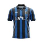 Camiseta retro Atalanta 1996/97 primera equipación — vista frontal en maniquí