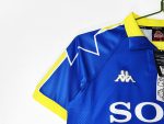 Camiseta retro Juventus 1997/98 segunda equipación azul y amarilla — foto 3