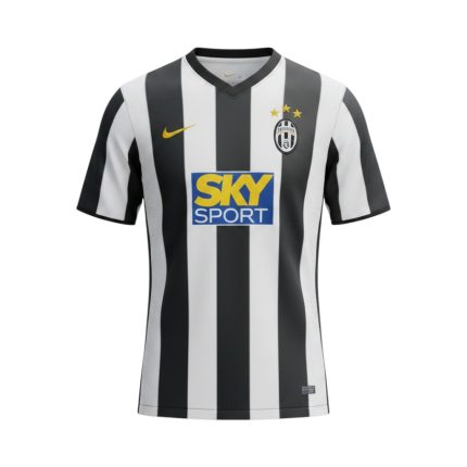 Camiseta retro Juventus 2004/05 primera equipación — vista frontal en maniquí