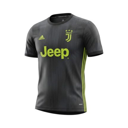Camiseta retro Juventus 2018/19 tercera equipación — vista frontal en maniquí