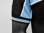 Camiseta retro Lazio 1998/99 segunda equipación negra y celeste — foto 4