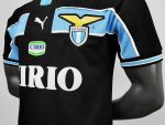 Camiseta retro Lazio 1998/99 segunda equipación negra y celeste — foto 5