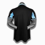 Camiseta retro Lazio 1998/99 segunda equipación negra y celeste — foto 10