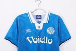 Camiseta retro del Nápoles de la temporada 1993/94, primera equipación azul. — foto 10