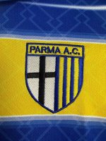 Camiseta retro del Parma A.C. de la temporada 1998/99, primera equipación de manga larga. — foto 4