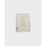 Primera equipación oficial del Celta de Vigo para niños, temporada 26/27. Conjunto de camiseta y pantalón celestes.