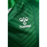 Camiseta Prepartido del Real Betis para la temporada 2026/2027. Ropa oficial de entrenamiento del club verdiblanco.
