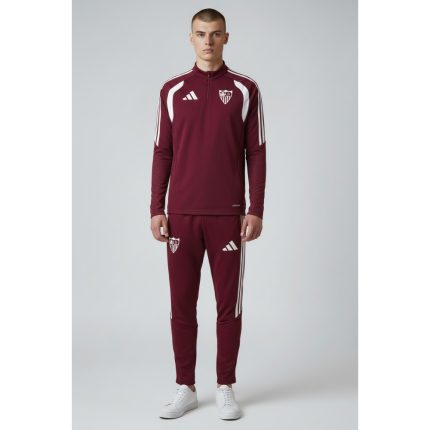 Camiseta de entrenamiento del Sevilla FC de manga larga para la temporada 2026/2027. Equipación oficial de adulto.