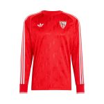 Camiseta oficial de entrenamiento del Sevilla FC, manga larga, temporada 26/27. Equipación de entrenamiento para adulto.