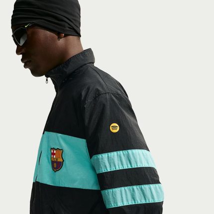 Chaqueta de fútbol del FC Barcelona, versión alternativa para la temporada 2026/2027. Diseño oficial para adulto.